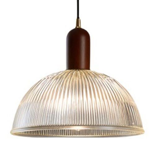Suspension luminaire en verre E27 pour l'ambiance du restaurant