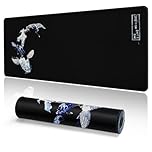 EFISH Gaming Mouse Mat Large Mouse Pad (31.5" x 11.8") Washable Laptop Desk Pad, Japanese Keyboard Pad, Non-Slip Rubber Base Desk Mat for Macbook, PC, Laptop, Office