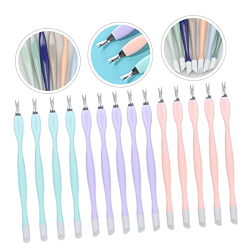 FRCOLOR 30 Pçs Ferramenta De Limpeza De Unhas Conjunto De Manicure Profissional Kits De Unhas Garfo