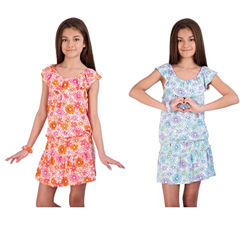 Sweet Butterfly Girls Short Sets with Fashion Tops and Matching Shorts for Kids Clothing With Fun Prints Sizes 5-16