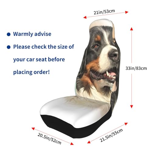 Funda de coche para Boyero de Berna que protege el asiento delantero de pelos y arañazos 4
