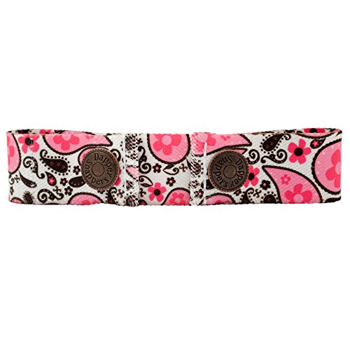 Dapper Snappers Made In The Usa Baby & Toddler Adjustable Belt-Pink Paisley #TOP1