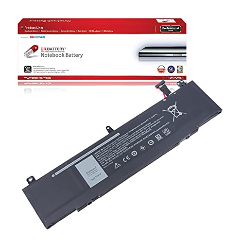 Batterie pour Dell Alienware 13 R3 ALW13C 04RRR3 0V9XD7 4RRR3 15.2V 76Wh