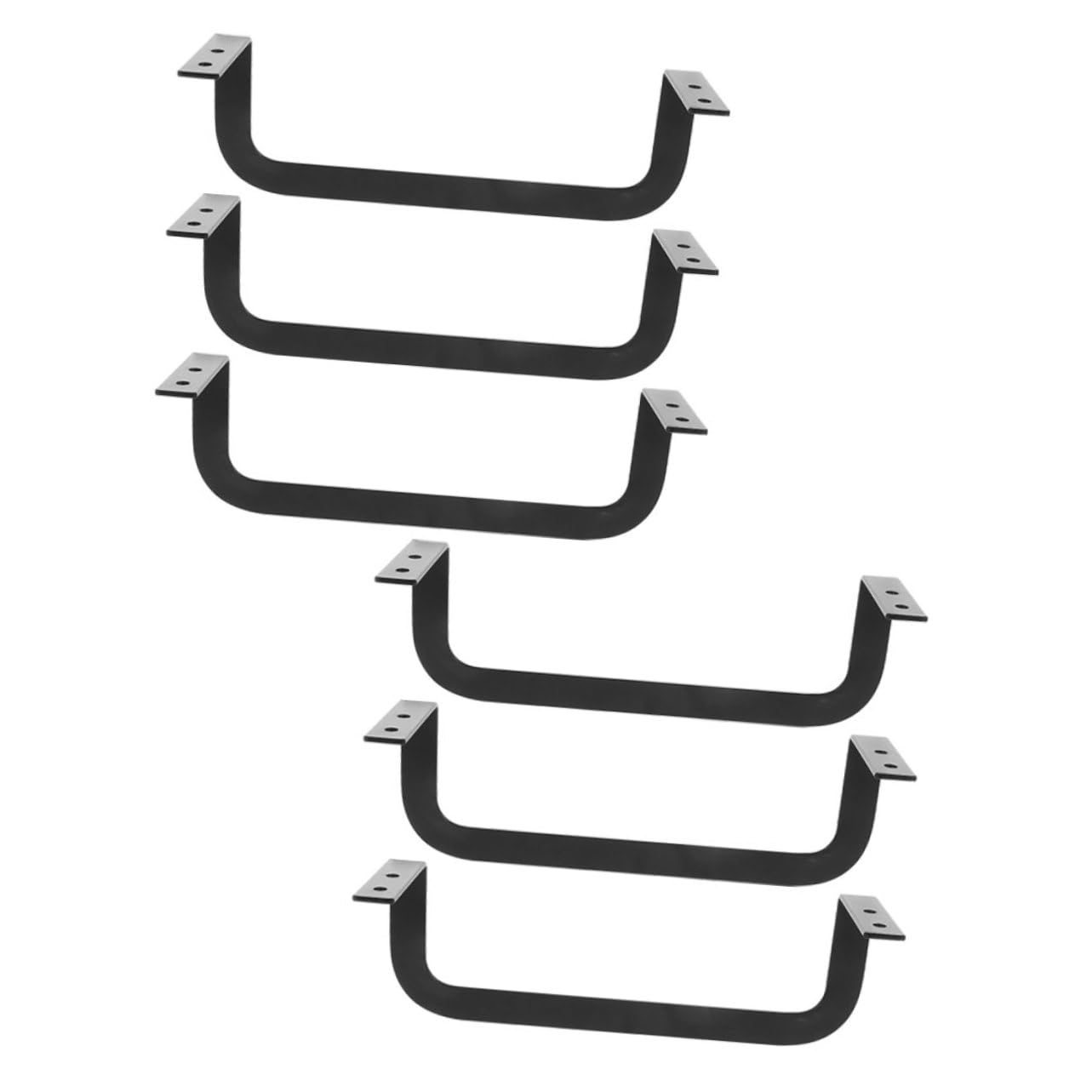 ROMISBABA 6pcs Bed Frame Mattress Retainer Bar Slip Stoppers for Mattress Stabilization Holders to Prevent Sliding Easy Installation for Home Use