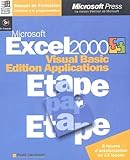  Microsoft excel 2000 visual basic edition applications - etape par etape - manuel d`auto-apprentissage - cd-rom - francais