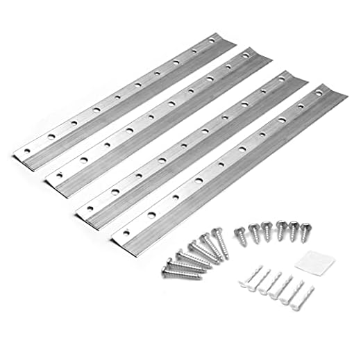 French Cleat Hanger 10 Inch - 2 Pack - Picture, Mirror, Whiteboard, Pallet or Panel Wall Mount Bracket - Z Bar Hanger Supports 50 lbs