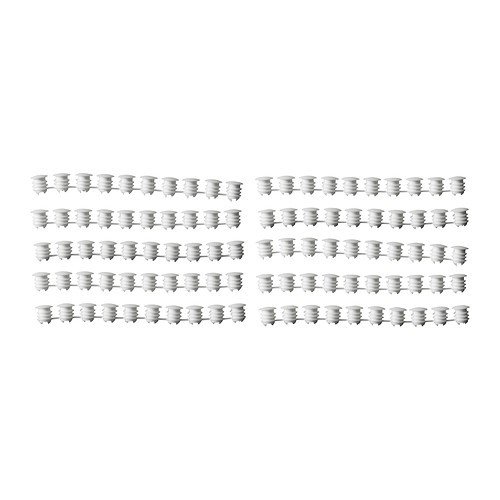 Ikea Tapas de cubierta Para ocultar taladros, [100 piezas] [blanco]