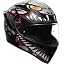 Lyzard Matt Black Grey Red