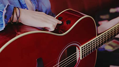 Image of Yamaha FGC-TA Dreadnought Cutaway Transacoustic Guitar w / Chorus and Reverb, Brown Sunburst | Built-in Transacoustic Reverb and Chorus, Solid Spruce Top, Mahogany Back and Sides, Srt Piezo Pickup