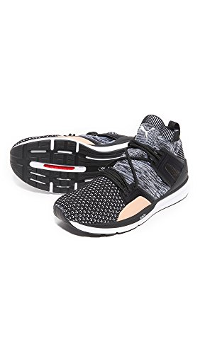 PUMA PUMA Select Men's Blaze of Glory Limitless High Evoknit Sneakers, Puma Black/Black/White, 8.5 M US