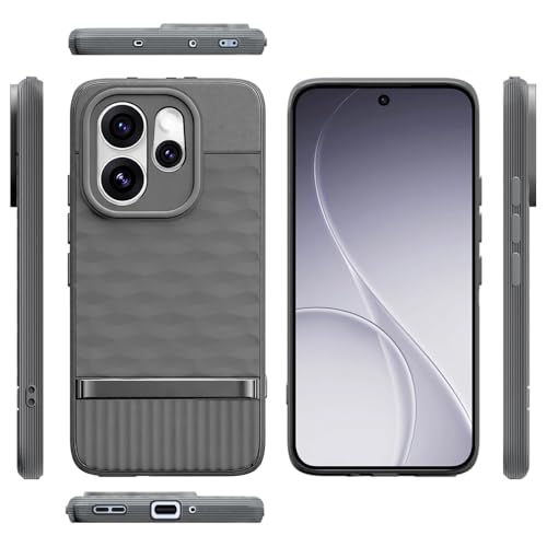 Image of Shockproof Case Compatible with Oppo Reno15 Pro 5G / 15 Pro Mini 5G | Full Camera Protection | TPU Flexible Back Cover for Oppo Reno15 Pro 5G / 15 Pro Mini 5G (Graphite Grey)