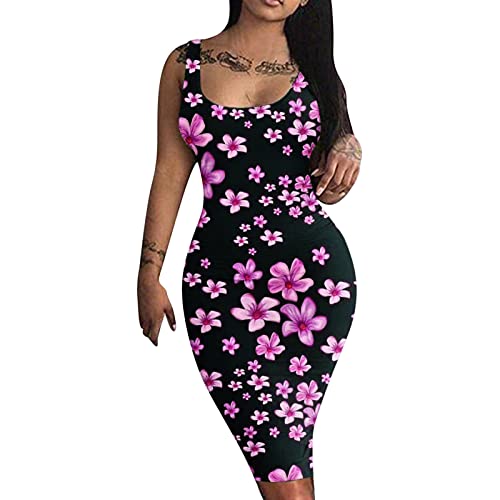 Sommerkleid Damen, Kleid Damen Elegant, Damen Kleider Bodycon Minikleid...