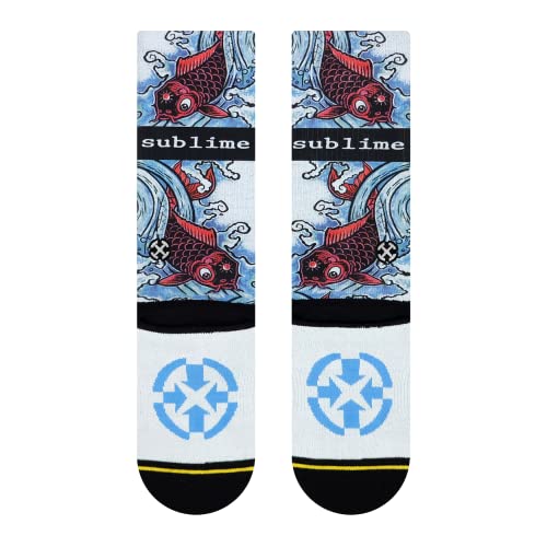MERGE4 Sublime Bad Fish Crew Socks for Men and Women Quality Durable Socks with Moisture Wicking Soles2