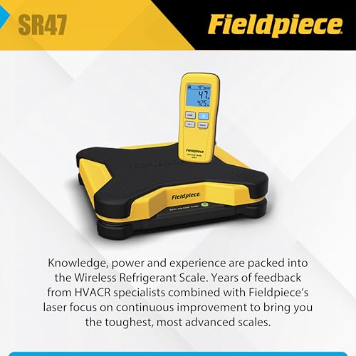 fieldpiece sr47 wireless scale with remote