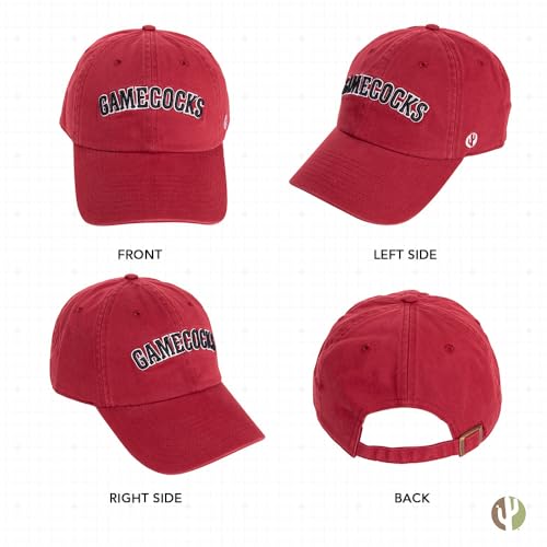 Gorra Roja Ajustable Universidad USC miniatura 3