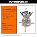 Jetboil Pot Support 2.0 with Foldable Arms for 2025 Jetboil Camp Stove Models, New for 2025