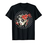 Disfraz mexicano de Santa Muerte, México Dia De Los Muertos para mujer Camiseta
