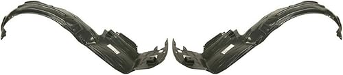 2pc Front Fender Liner Splash Shield, Driver and Passenger Side Left Right Pair Set, Replacement for Selected Model GRE-3143