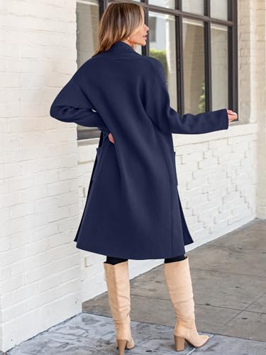 Image of ANRABESS Women's Cardigan Long Sweater Oversized Open Front Knit Coatigan Duster Coat 2026 Trendy Fall Outfits Outerwear