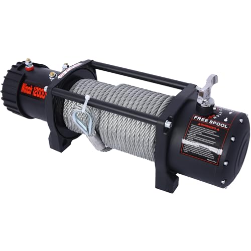 Gecheer Winch Eléctrico 12V 12000LB con Control Remoto miniatura 4