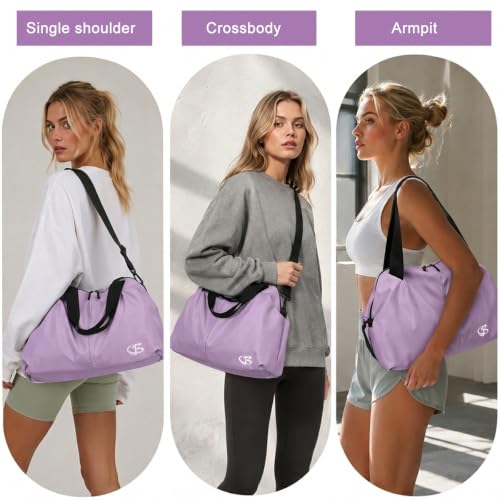 Image of PALAY Gym Tote Bag Sports Duffle Bag with Wet Compartment | Waterproof Oxford Cloth, Proper Size and Removable Strap for Travel, Swimming or Weekend Trips