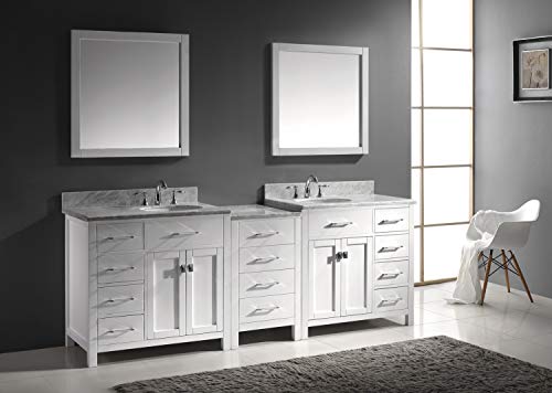 Virtu Usa Md-2193-Wmro-Wh Caroline Parkway Bathroom Vanity, 93 Inches, White #TOP3