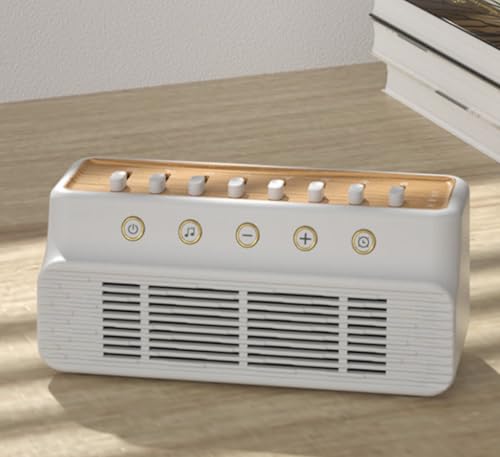 White Noise Machine with Portable Bluetooth 5.0 Speaker, 255+ Sound