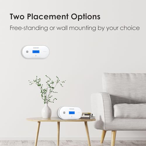 Carbon Monoxide Detector, 10 Years Sealed Battery, Carbon Monoxie Alarm, With Temperature and Humidity Detection and LCD Display, Carbon Monoxide Alarms for Home - Image 6