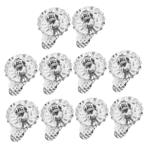 ZUNOXAZ 10piezas Clip De Vela Metálico para Navidad Pinzas para Velas Navideñas Pequeñas Decoración De Candelabros para Árbol De Navidad