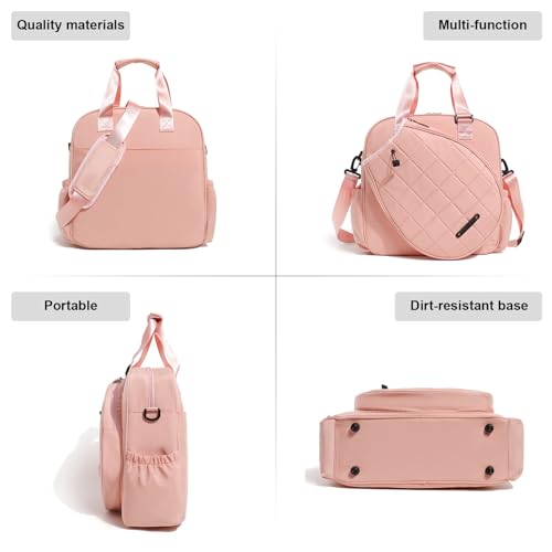 Bolsa de tenis para mujer multifuncional impermeable y ajustable 7