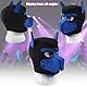 Hundemaske, Weiche Latex-Hundemaske mit Ohren, Welpenmaske für Cosplay-Party-Maskerade Set, Welpenmaske, Petplay Hundemaske, Weiche Latex Petplay Hundemaske, für Festivalpartys, Halloween, Maskerade
