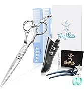 Fengliren High-end Professional Extremely Very Sharp Barber Hair Cutting Scissors Left Hand Haird...