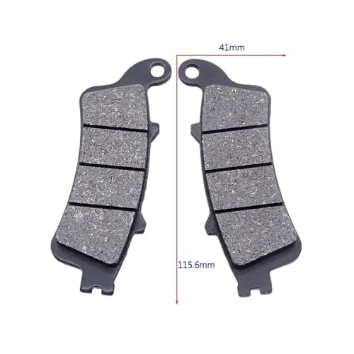 Kit plaquettes et disques de frein moto en acier inoxydable pour ST1300 et GL1800 - 3