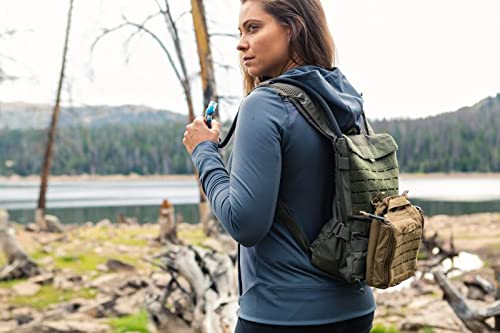 5.11 Tactical Unisex Flex 9.6 Backpack Pouch, Attachable Storage, Dual Zipper, 3.5 Liters, Ranger Green, Style # 56657 #TOP4