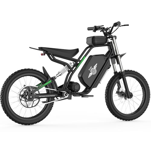 Freego Electric Motorcycle Bike for Adults Teen, Pedal-Free,Dual-Mode N3 Electric