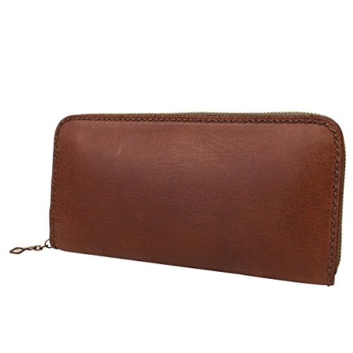 Yoshida Bag Porter Grunge Long Type Wallet Round Fastener Brown 071-04972