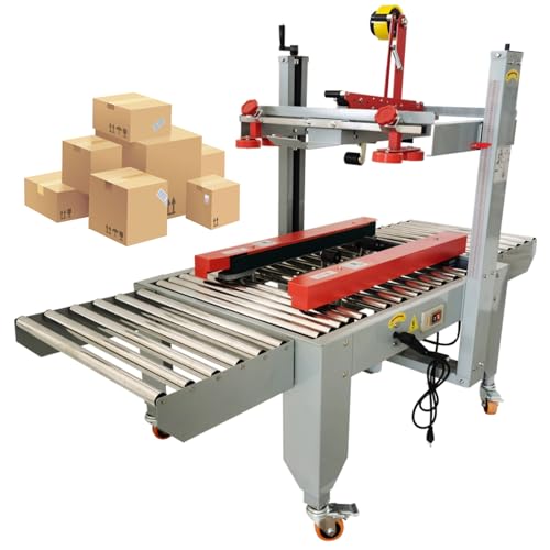 WYDDDARY Automatic Tape Sealing Machine Packaging Machine, Sealing Tape Width and Height 3.15