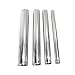 ETL INDUSTRIES Straight Aluminum Pipe Polished, OD 2.5