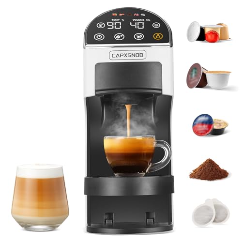 Magician2 5in1 Coffee Pod Machine for Nespresso Dolce Gusto Modo Mio ESE