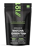 Organic Matcha Green Tea Extract 1360mg - 90 Vegan Capsules - Boosted with Turmeric, Acerola & Black Pepper – Resealable and Recyclable Pouch by Alpha01 - Image 1