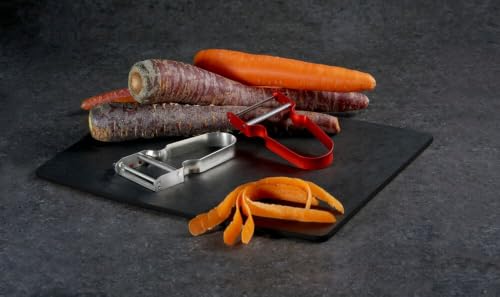 Foto von Victorinox Sparschäler, Kartoffelschäler, Peeler, Extra Scharfe Klinge, Gerader Schliff, Rostfreier Stahl, Metall