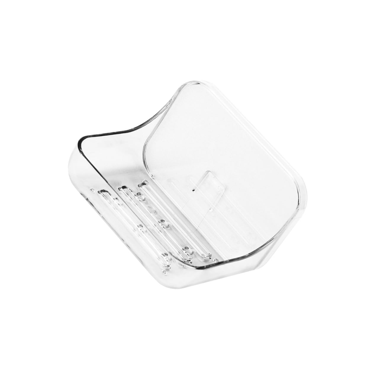 ULTECHNOVO 3stücke Selbstklebender Seifenhalter Für Badezimmer Wandmontierter Wasserdichter Abtropfender Seifenspender Bohren Transparent Wiederverwendbar Installieren Für Dusche