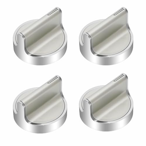 Sieri W11130627 knobs for Whirlpool WCE55US0HS01 WCE55US0HS00 WCE77US0HS00 WCE77US0HS01 WCE77US6HS00 WCE55US0HB00 WCE55US0HB01 WCE55US4HB00 WCE55US6HB00 Electric Cooktop Knobs