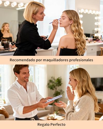 EIGSHOW Pincel De Sombras Con Iones De Plata – Pincel Corrector Profesional – Pincel De Maquillaje Para Ojos De Alta Gama Para Difuminar, Aplicar, Sombrear Y Corregir (E831P) - imagen 9