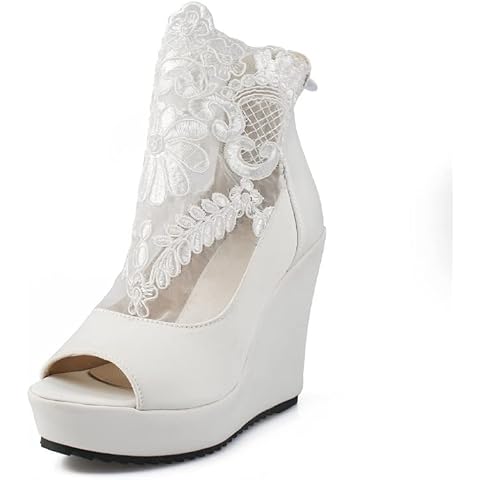 Damen Sandalen Peep Toe High Heel Cover
