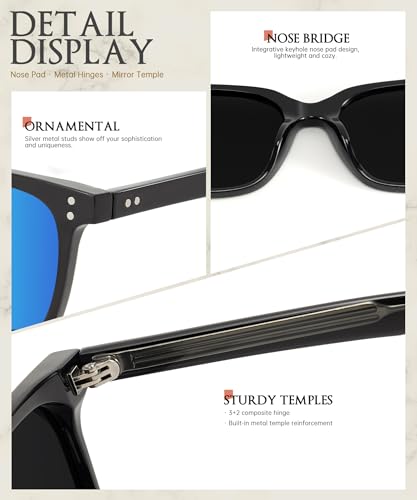 Image of ANYLUV Womens Sunglasses Polarized Sunglasses for Women, Trendy Woman Polarized Ultraviolet Protection Travel