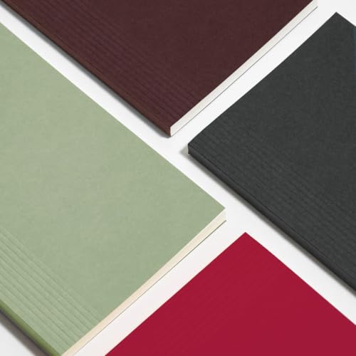 Image of Record Note Book, Wine Red | A5 - Ruled Grid Pages | 96 Pages - 100GSM Pages with Soft Cover | Ideal for Office, College, School, Journaling, Meeting & More
