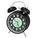 Produktbild Nutabevr Retro Lauter Doppelglockenwecker mit Naghlight und Grün Fluoreszierend Großes Zifferblatt, großes Zifferblatt von 4 Zoll, Batteriebetrieben, für Tiefschläfer, Kinder, Büroangestellter