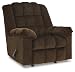 Signature Design by Ashley Ludden Rocker Recliner Cocoa