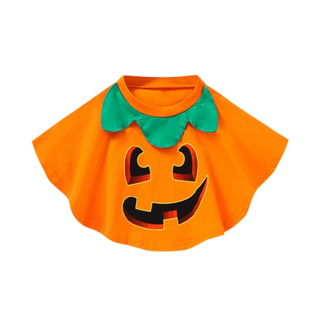 Costume Complet Citrouille Halloween Adulte (déguisement, Chapeau, Sac) - Tissu Non Tissé, Unisexe, Orange Vif - 7
